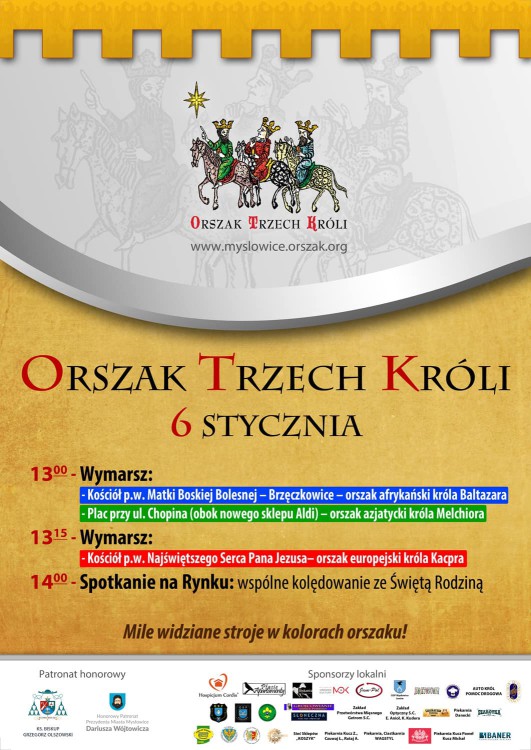 Trzy Orszaki, jedno serce – Wyjątkowe święto Trzech Króli w Mysłowicach